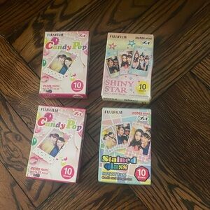 Instax mini Fuji film, 4 packs of 10.